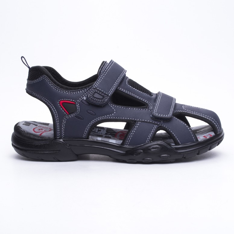 ЮНОШЕСКИ САНДАЛИ 026287 NAVY/RED 36-41