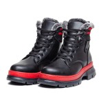 ДАМСКИ БОТИ 742011 BLACK/RED