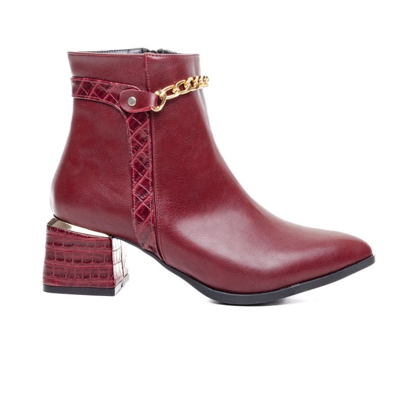 ДАМСКИ БОТИ 682006 BORDO