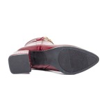 ДАМСКИ БОТИ 682006 BORDO
