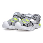 ДЕТСКИ САНДАЛИ 018361 GREY/GREEN № 31/35