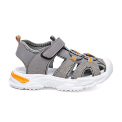 ДЕТСКИ САНДАЛИ 018362 GREEN/ORANGE № 25/30