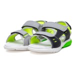 ДЕТСКИ САНДАЛИ 018363 L.GREY/GREEN № 31/35