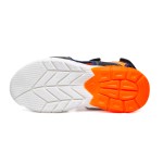 ДЕТСКИ САНДАЛИ 018363 NAVY/ORANGE № 31/35