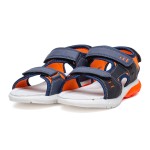 ДЕТСКИ САНДАЛИ 018363 NAVY/ORANGE № 31/35