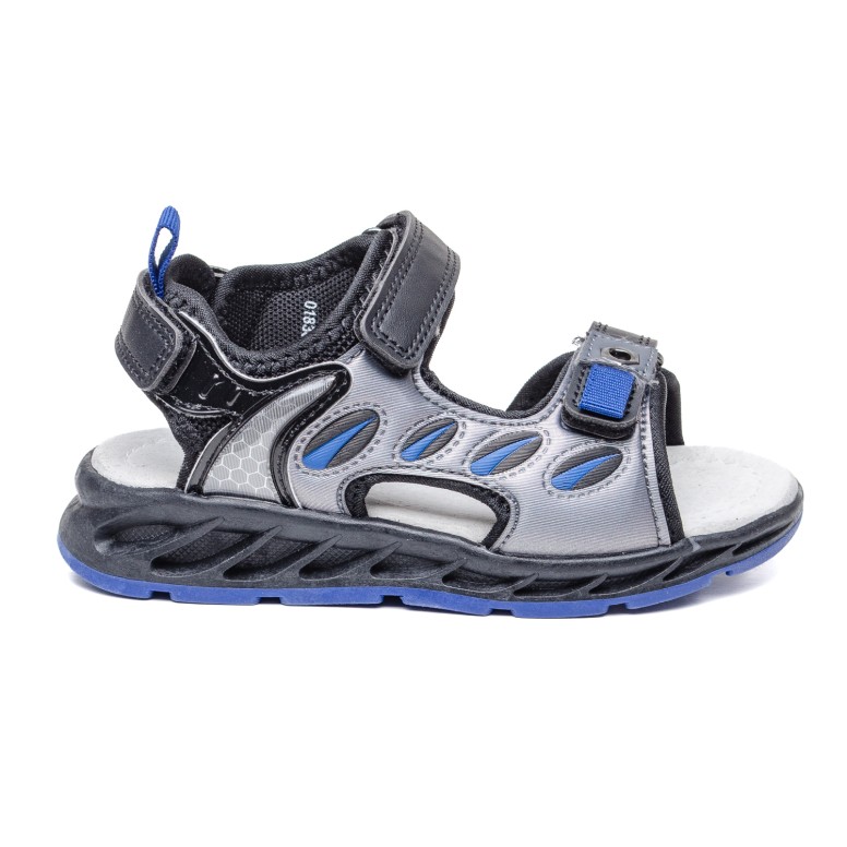 ДЕТСКИ САНДАЛИ 018364 BLACK/BLUE № 25/30