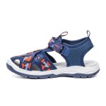 ДЕТСКИ САНДАЛИ 018366 NAVY/ORANGE № 25/30