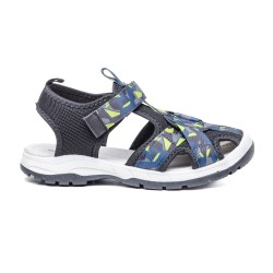 ДЕТСКИ САНДАЛИ 018366 BLACK/GREEN № 25/30