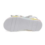 ДЕТСКИ САНДАЛИ 018329 WHITE № 25/30