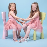 ДЕТСКИ САНДАЛИ 018332 PURPLE № 25/30