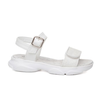ДЕТСКИ САНДАЛИ 018337 WHITE № 31/35