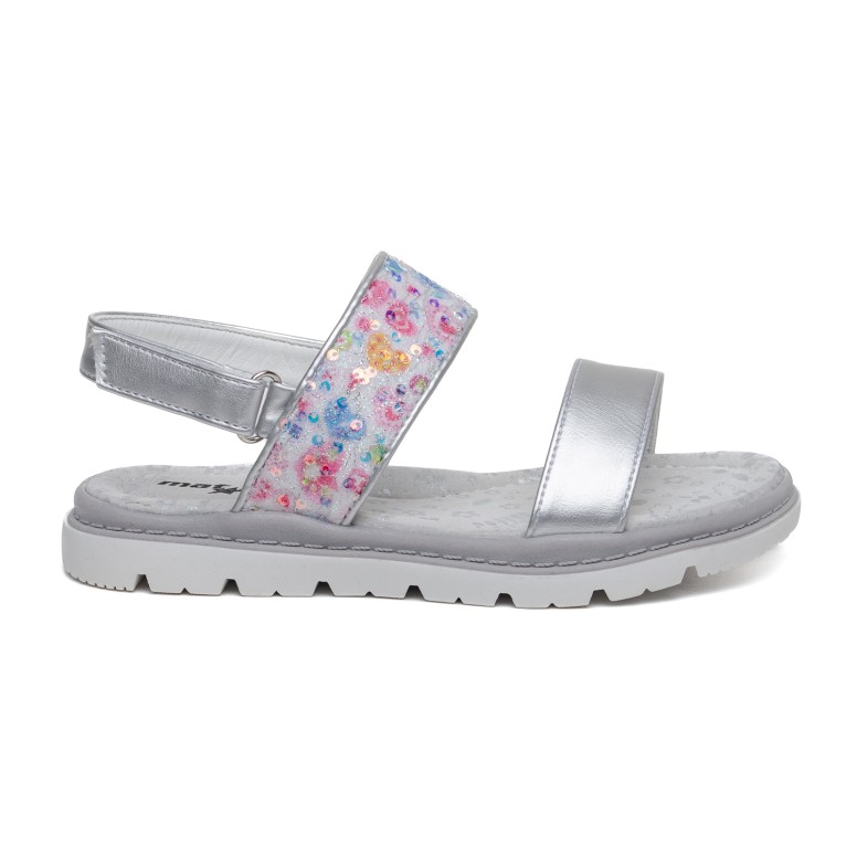 ДЕТСКИ САНДАЛИ 018338 SILVER № 28/35