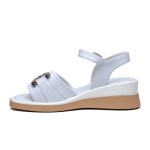 ДАМСКИ САНДАЛИ 028806 WHITE