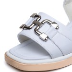 ДАМСКИ САНДАЛИ 028806 WHITE