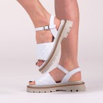 ДАМСКИ САНДАЛИ 028810 WHITE