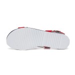 ДАМСКИ САНДАЛИ 028811 NAVY/RED