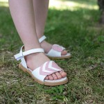 ДЕТСКИ САНДАЛИ 524085 WHITE/PINK № 25/30
