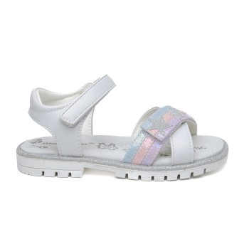 ДЕТСКИ САНДАЛИ 026509 WHITE № 25/30