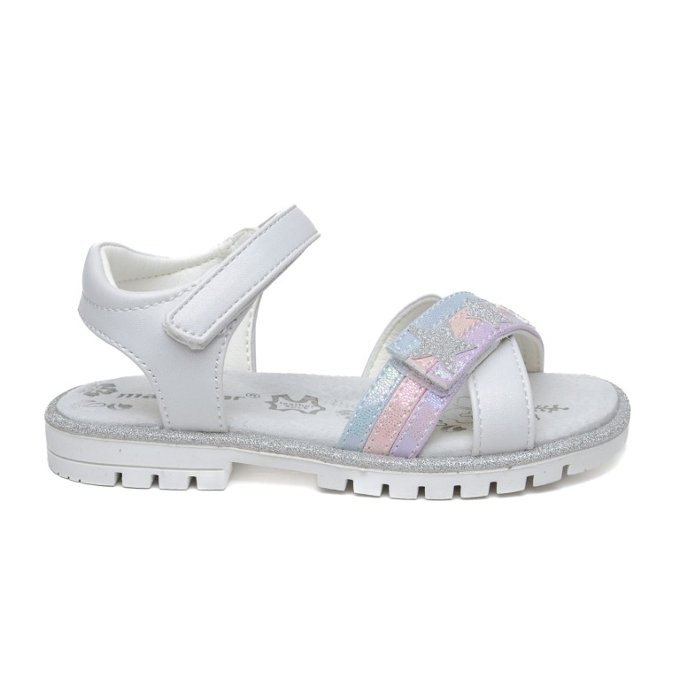 ДЕТСКИ САНДАЛИ 026509 WHITE № 25/30