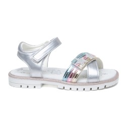 ДЕТСКИ САНДАЛИ 026509 SILVER № 25/30