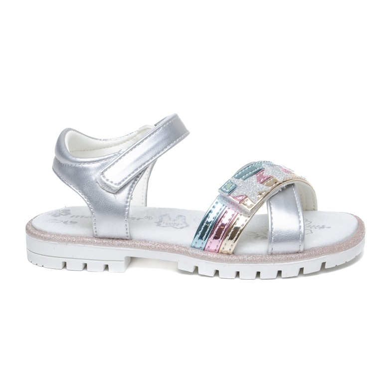 ДЕТСКИ САНДАЛИ 026509 SILVER № 25/30