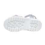 ДЕТСКИ САНДАЛИ 026509 SILVER № 25/30