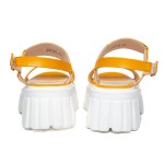 ДАМСКИ САНДАЛИ 205029 ORANGE ДАМСКИ САНДАЛИ 205029 ORANGE