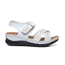 ДАМСКИ САНДАЛИ 712004 WHITE
