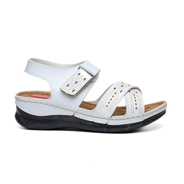ДАМСКИ САНДАЛИ 712004 WHITE