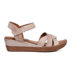 ДАМСКИ САНДАЛИ 720004 BEIGE