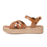 ДАМСКИ САНДАЛИ 725009 BROWN