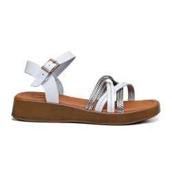 ДАМСКИ САНДАЛИ 732002 WHITE