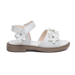 ДЕТСКИ САНДАЛИ 138385 WHITE № 25/30
