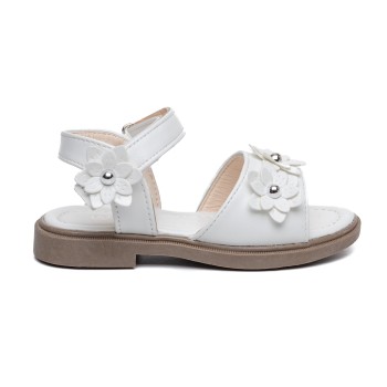 ДЕТСКИ САНДАЛИ 138385 WHITE № 25/30