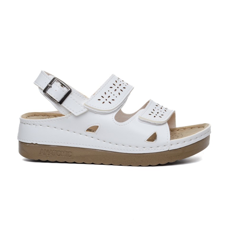 ДАМСКИ САНДАЛИ 154136 FANETTA WHITE