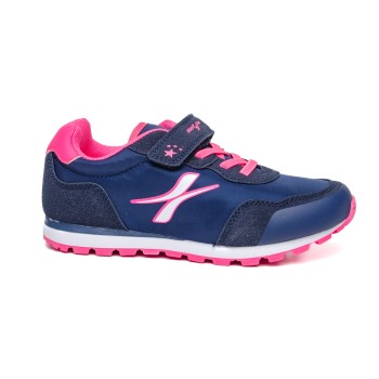 ДЕТСКИ МАРАТОНКИ 016507 NAVY/FUXIA № 31/35