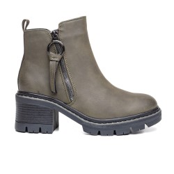 ДАМСКИ БОТИ 021197 OLIVE GREEN