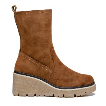 ДАМСКИ БОТИ 021214 CAMEL