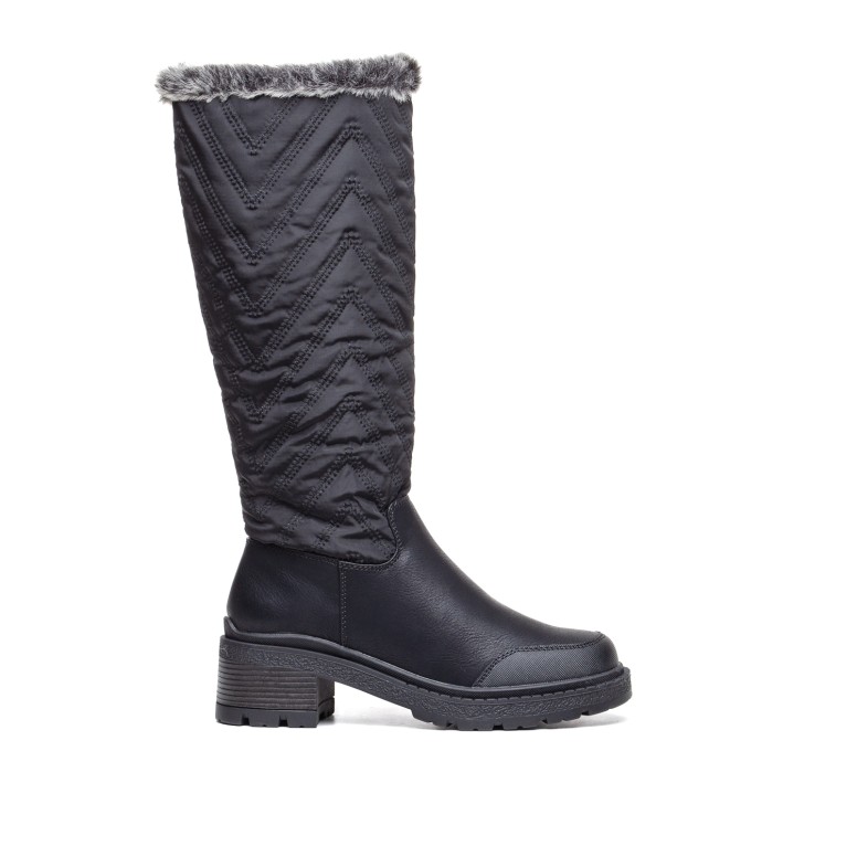 ДАМСКИ БОТУШИ 021217 BLACK
