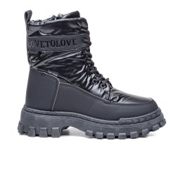 ДАМСКИ БОТИ 138423 BLACK