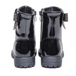 ДЕТСКИ БОТИ 018375 SHINY BLACK № 25/30