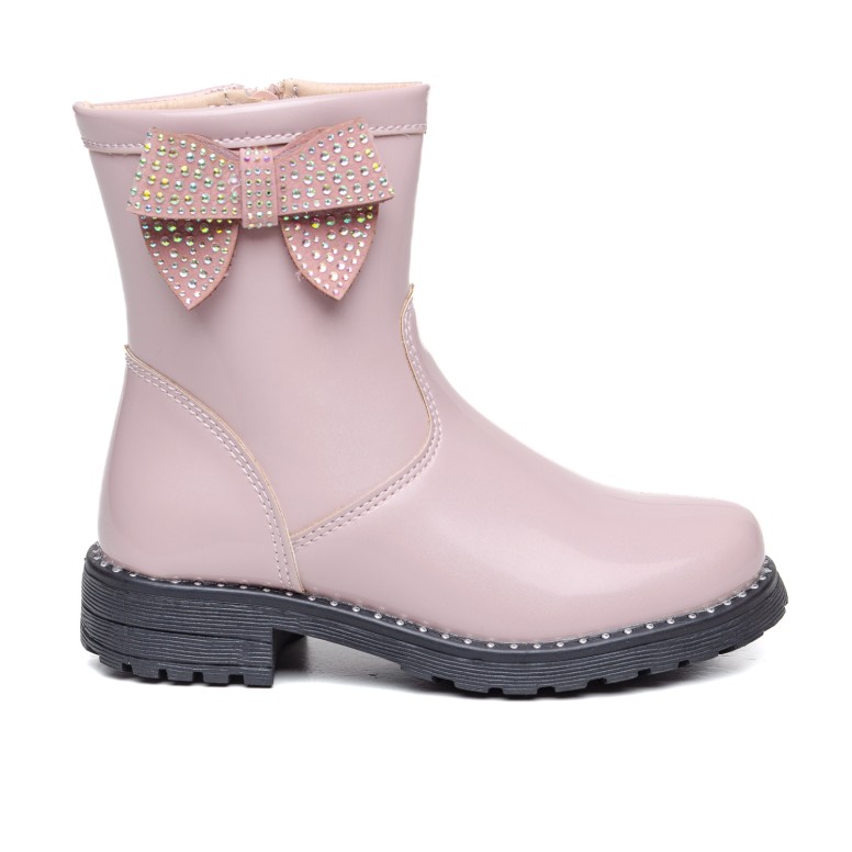 ДЕТСКИ БОТИ 018375 SHINY PINK № 25/30