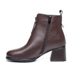 ДАМСКИ БОТИ 028823 BROWN