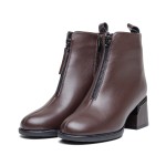 ДАМСКИ БОТИ 028823 BROWN