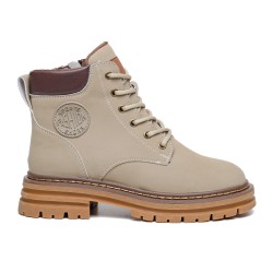 ДАМСКИ БОТИ 028827 BEIGE