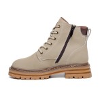 ДАМСКИ БОТИ 028827 BEIGE