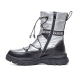 ДАМСКИ БОТИ 028844 SILVER