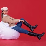 ДАМСКИ БОТУШИ 028848 BLACK