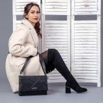 ДАМСКИ БОТУШИ 028850 BLACK