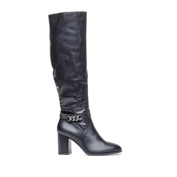 ДАМСКИ БОТУШИ 029318 BLACK